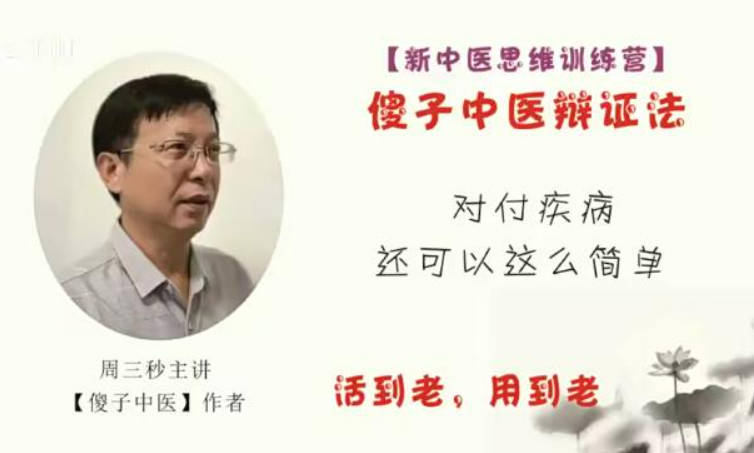 周三秒新中医思维训练营系列课-暨傻子中医辩证法