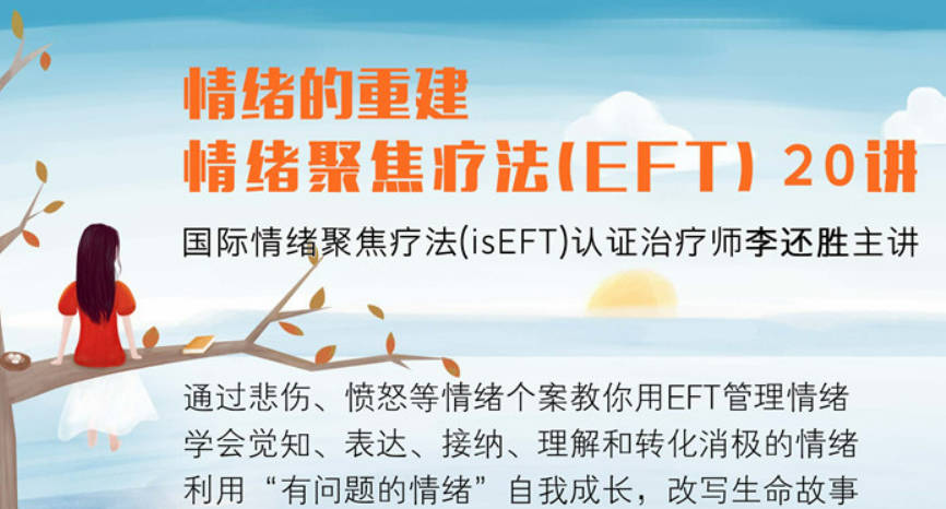 李还胜 情绪的重建：情绪聚焦疗法(EFT) 20讲