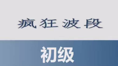 胡晓辉交易大师尊享版《初级班趋势技术教学疯狂波段初级班》