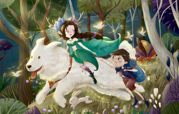 蓝子云蓝贵莲第37期商业插画班2021年【画质不错有大部分素材】