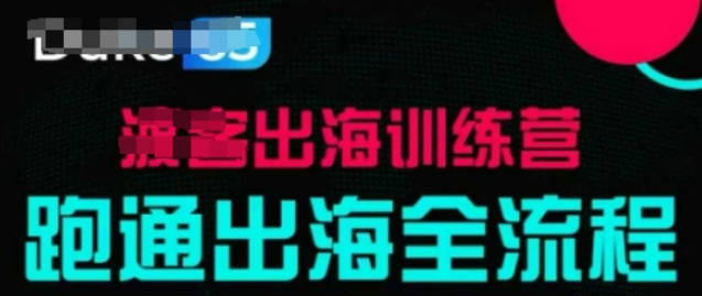 出海训练营基础课，跑通出海全流程，实战案例拆解