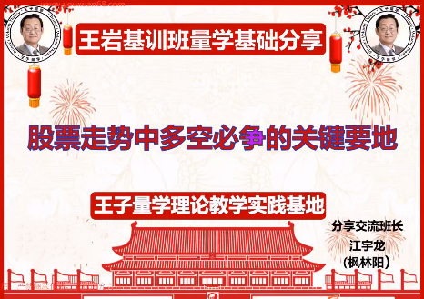 量学云讲堂王岩江宇龙2025年第58期视频 主课正课系统课+收评
