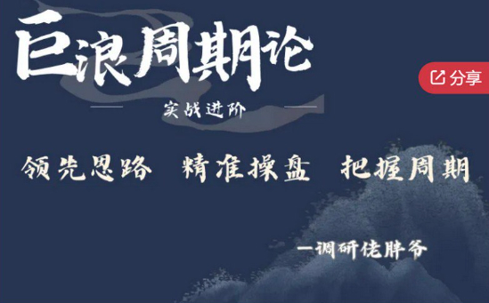 调研佬胖爷-巨浪周期论实战进阶
