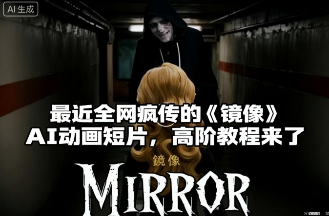 付费文章：最近全网疯传的《镜像》AI动画短片，高阶教程来了