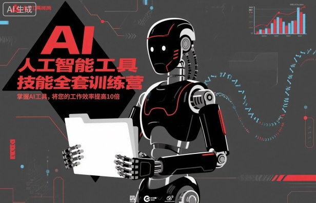 人工智能工具技能全套训练营，掌握AI工具，将您的工作效率提高10倍