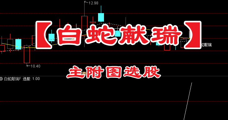 成功率92以上【白蛇献瑞】主附图选股公式/识别具有上涨动能且风险较低的信号手机电脑通用信号不漂移