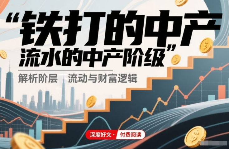 付费文章：铁打的中产，流水的中产阶级