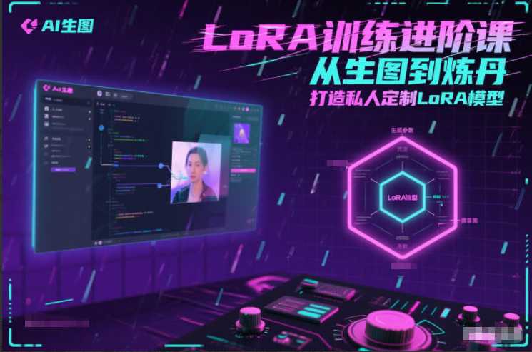 LoRA训练进阶课，从生图到炼丹，打造私人定制LoRA模型