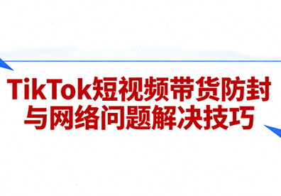 老谭·TikTok短视频带货实拍课程