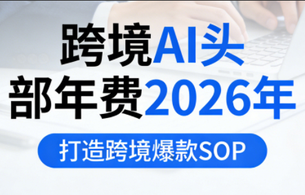 跨境AI头部年费2026年，打造跨境爆款SOP