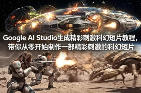 Google AI Studio生成精彩刺激科幻短片教程，带你从零开始制作一部精彩刺激的科幻短片【双语字幕】