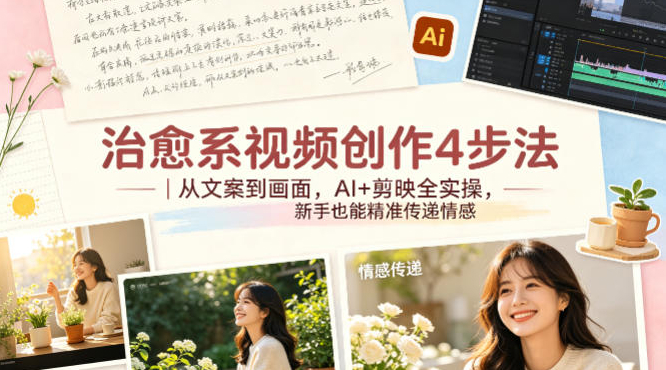 Seedance2.0广告实战训练营｜AI数字人带货+大片制作，零基础复刻爆款变现