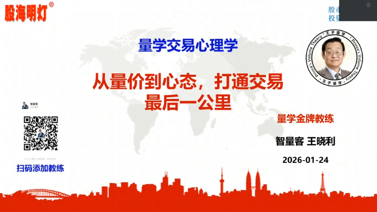 量学云讲堂智量客王晓利 量学波段操盘系统 第41期 收评