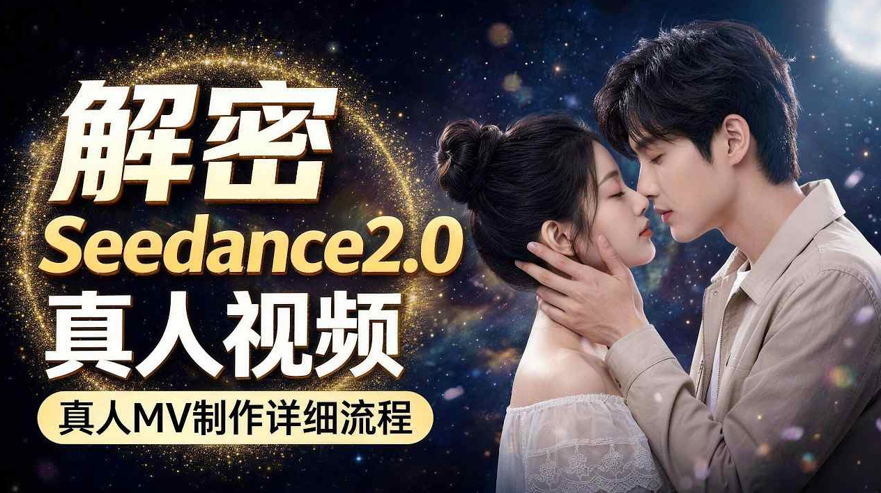 Seedance 2.0解密教程：零基础制作真人MV全流程