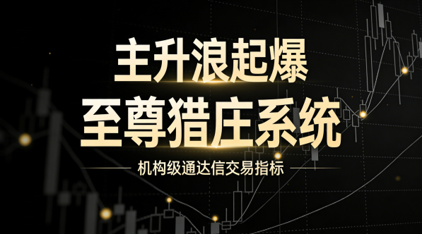 主升浪起爆《至尊猎庄系统》机构级通达信交易指标