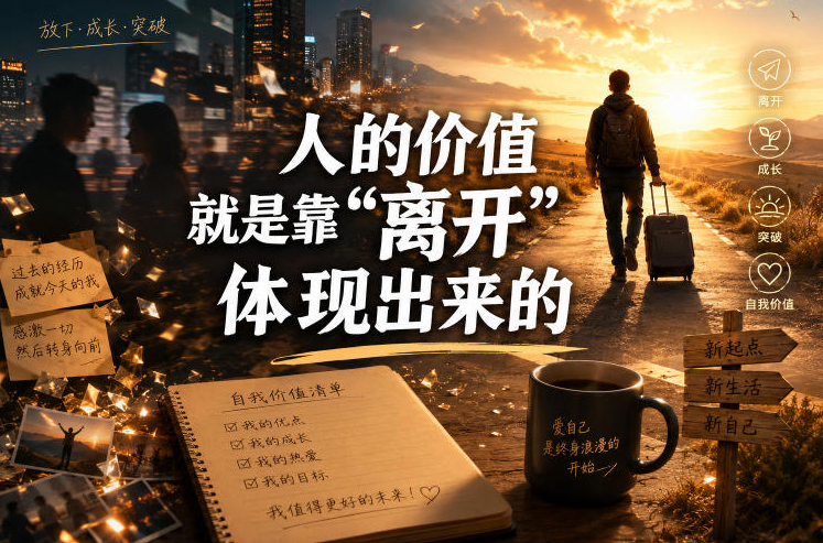 付费文章：人的价值就是靠“离开”体现出来的