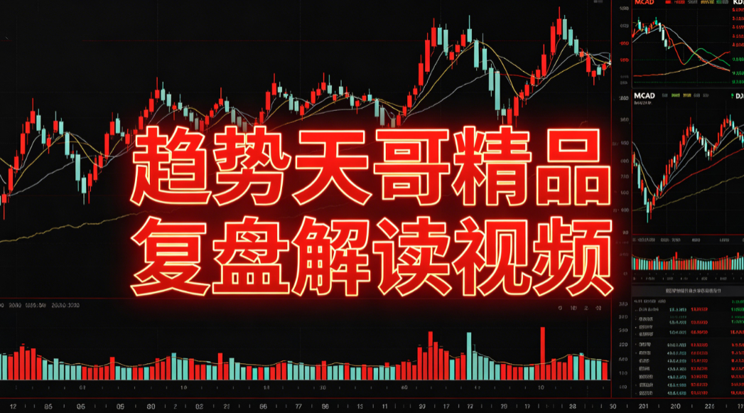 趋势天哥精品复盘解读视频