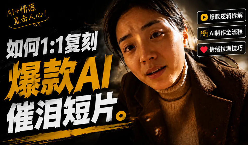豆包+Gemini生成真人AI短剧-拆解复刻百万爆款第一人称短片，一站式讲透爆款复刻全流程