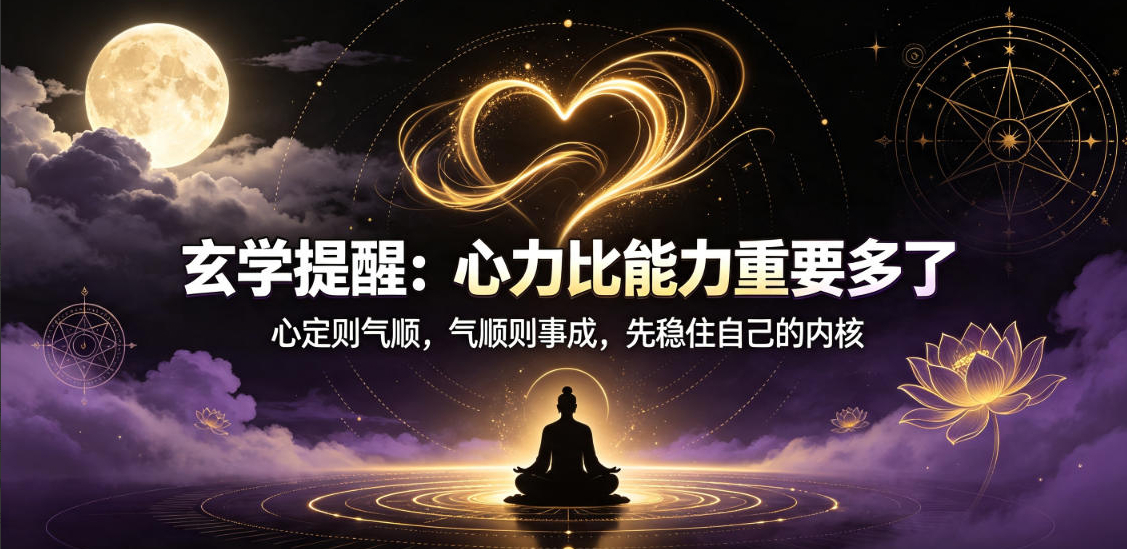 付费文章：玄学提醒：心力比能力重要多了