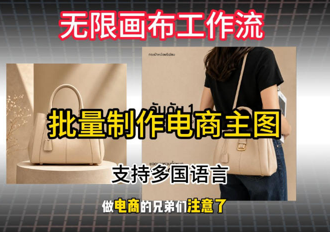 批量复刻电商爆款主图工作流搭建教学，批量下载，支持多国语言，不管是国内电商还是跨境店群都能用