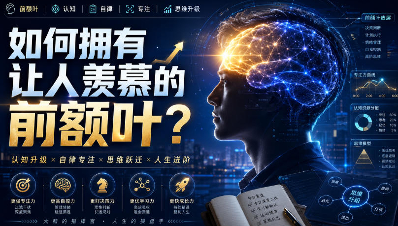 付费文：如何拥有让人羡慕的前额叶？