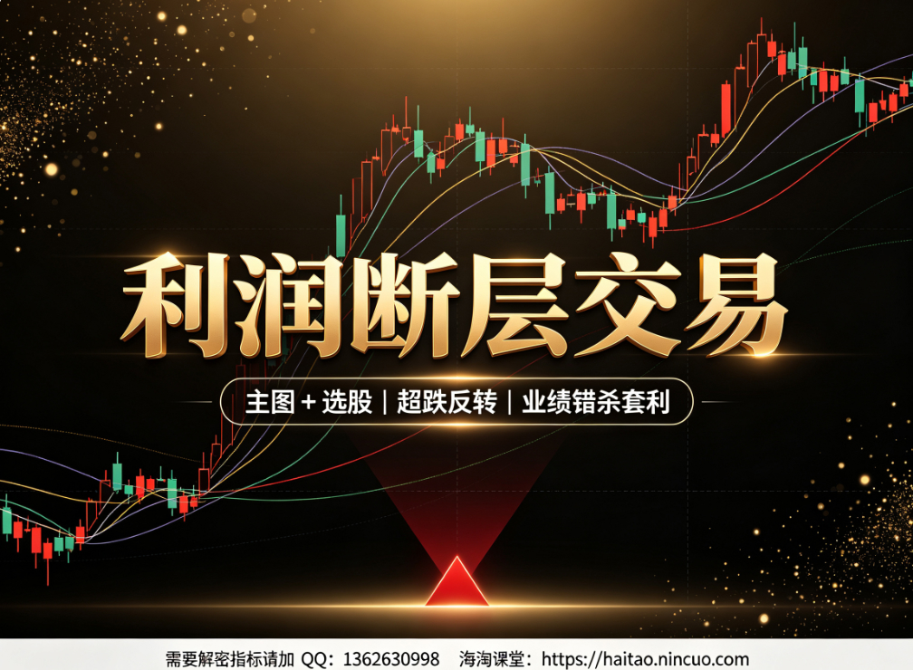 通达信〖利润断层交易〗主图/选股 超准的低位金叉买入信号！