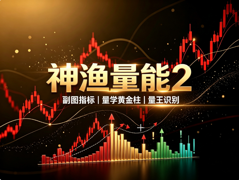【神渔量能2】神渔量能优化版 看懂量柱背后所代表的主力意图和行为逻辑