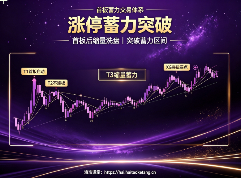 通达信〖涨停蓄力突破〗主副图+选股指标，横盘蓄力一剑封喉