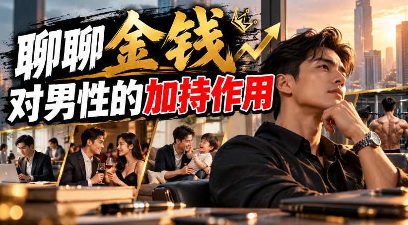 某公众号付费文章：聊聊金钱对男性的加持作用