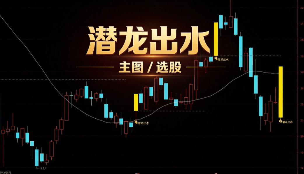 通达信〖潜龙出水〗主图/选股 捕捉急跌或横盘后放量启动的短线买点
