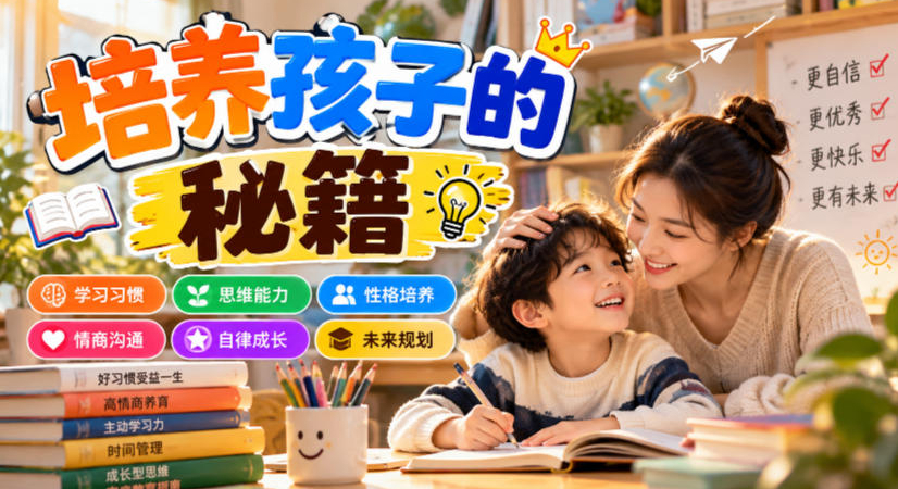 某公众号付费文章：培养孩子的秘籍