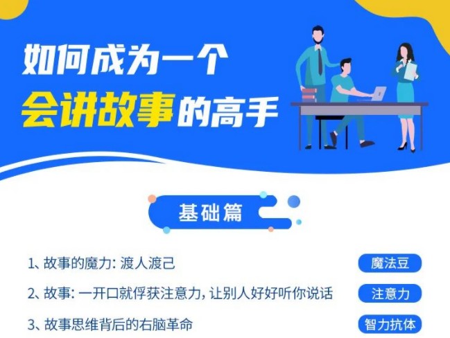 故事沟通术：如何成为一个会讲故事的高手？