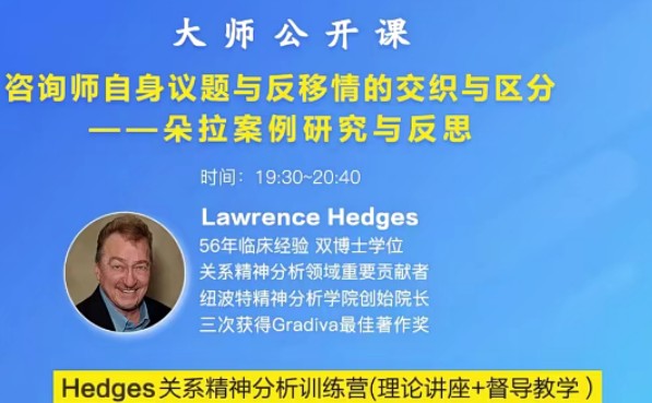 Hedges详解针对4种不同发展水平来访的关系精神分析透视法